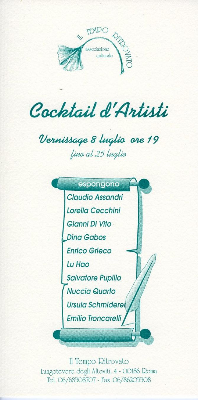 cocktail d'artisti